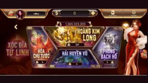 Xóc Đĩa Tứ Linh Sunwin: Đỉnh cao xóc đĩa thưởng lớn